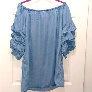 Demin ZARA summer dress. Size : Medium